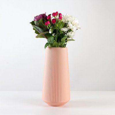 Декоративна ваза для квітів MVM Рожева 30 см. DH-FLOWERS-03 PINK фото