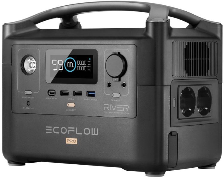 Зарядна станція EcoFlow RIVER Pro (720 Вт·г) EFRIVER600PRO-EU фото