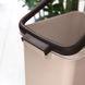 ВІДРО ДЛЯ СМІТТЯ БЕЗ КРИШКИ BIN-02 12L BEIGE BIN-02 12L BEIGE фото 4