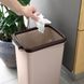 ВІДРО ДЛЯ СМІТТЯ БЕЗ КРИШКИ BIN-02 12L BEIGE BIN-02 12L BEIGE фото 6