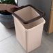 ВІДРО ДЛЯ СМІТТЯ БЕЗ КРИШКИ BIN-02 12L BEIGE BIN-02 12L BEIGE фото 5