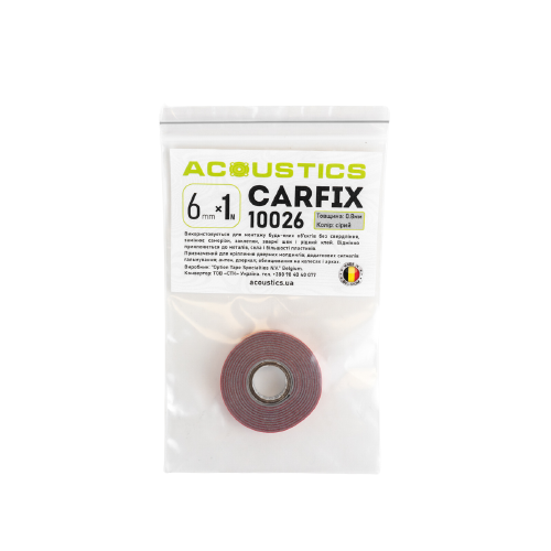 ACOUSTICS CARFIX 6 мм/1 м ACOUSTICS CARFIX 6 мм/1 м фото