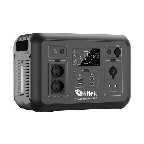 Портативна зарядна станція ALTEK AL 1200 PowerBox PLUS (1008 Вт&middot;г) 2116273 фото