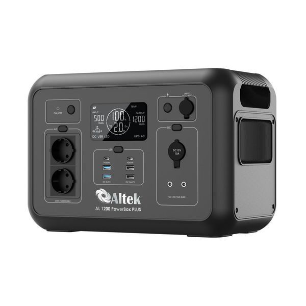 Портативна зарядна станція ALTEK AL 1200 PowerBox PLUS (1008 Вт&middot;г) 2116273 фото