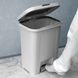 ВІДРО ДЛЯ СМІТТЯ З КРИШКОЮ ТА ПЕДАЛЛЮ BIN-03 18L GRAY BIN-03 18L GRAY фото 3