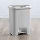 ВІДРО ДЛЯ СМІТТЯ З КРИШКОЮ ТА ПЕДАЛЛЮ BIN-03 18L GRAY BIN-03 18L GRAY фото 2