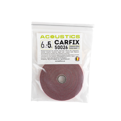 ACOUSTICS CARFIX 6 мм/5 м ACOUSTICS CARFIX 6 мм/5 м фото